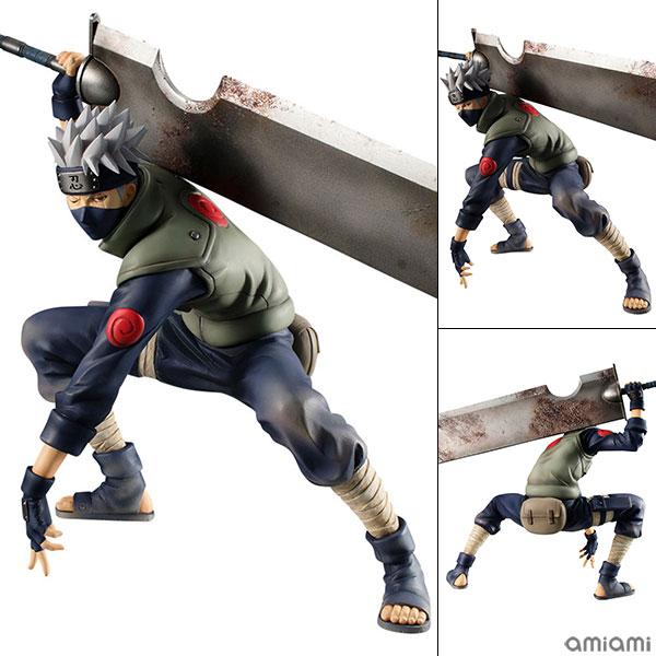 Megahouse G.E.M. Series NARUTO Shippuden Kakashi Hatake Ninja World War Ver.15thanniversary Figure