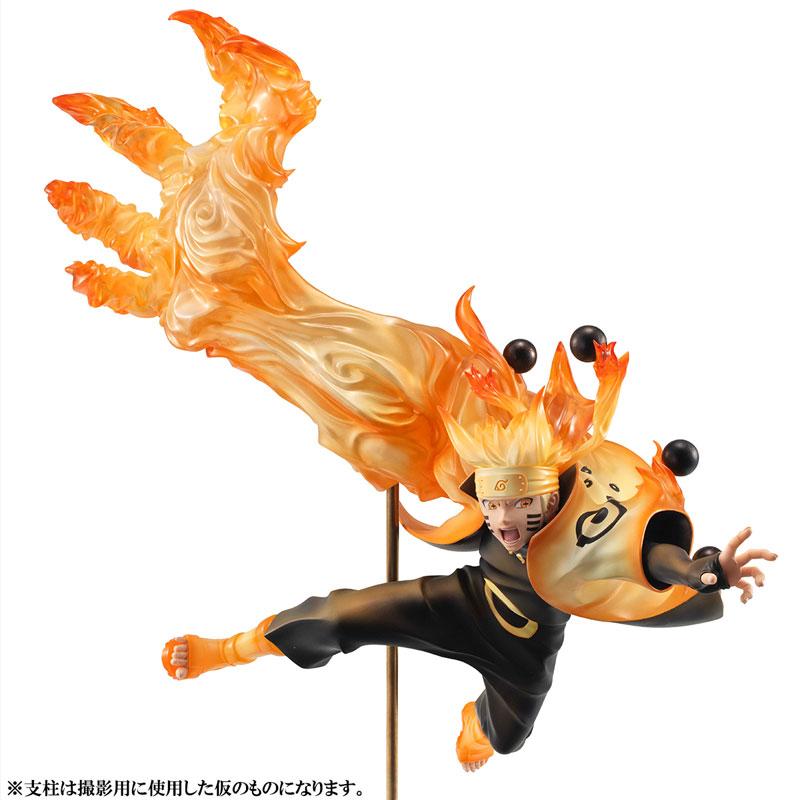 Megahouse G.E.M. Series NARUTO Shippuden Naruto Uzumaki Mode ermite des Six Chemins, version anniversaire des 15 ans de G.E.M.