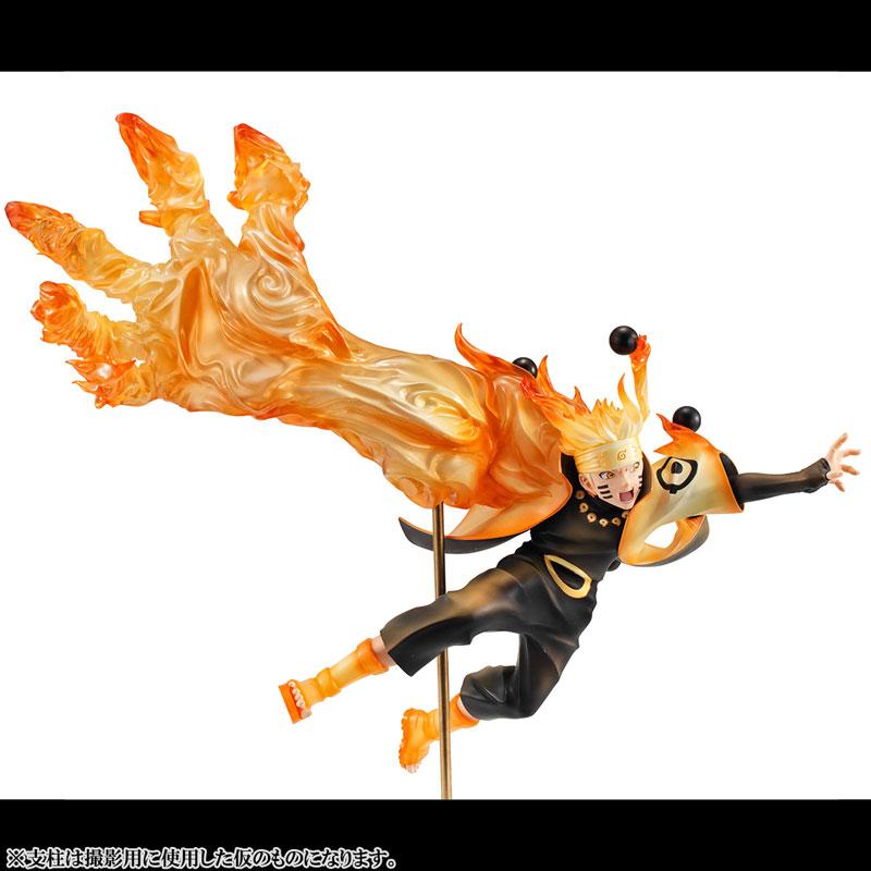 Megahouse G.E.M. Series NARUTO Shippuden Naruto Uzumaki Mode ermite des Six Chemins, version anniversaire des 15 ans de G.E.M.