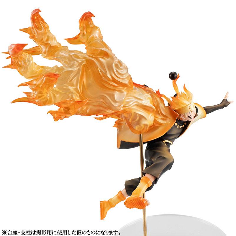 Megahouse G.E.M. Series NARUTO Shippuden Naruto Uzumaki Mode ermite des Six Chemins, version anniversaire des 15 ans de G.E.M.