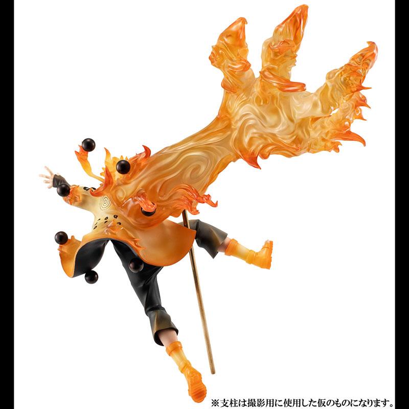 Megahouse G.E.M. Series NARUTO Shippuden Naruto Uzumaki Mode ermite des Six Chemins, version anniversaire des 15 ans de G.E.M.
