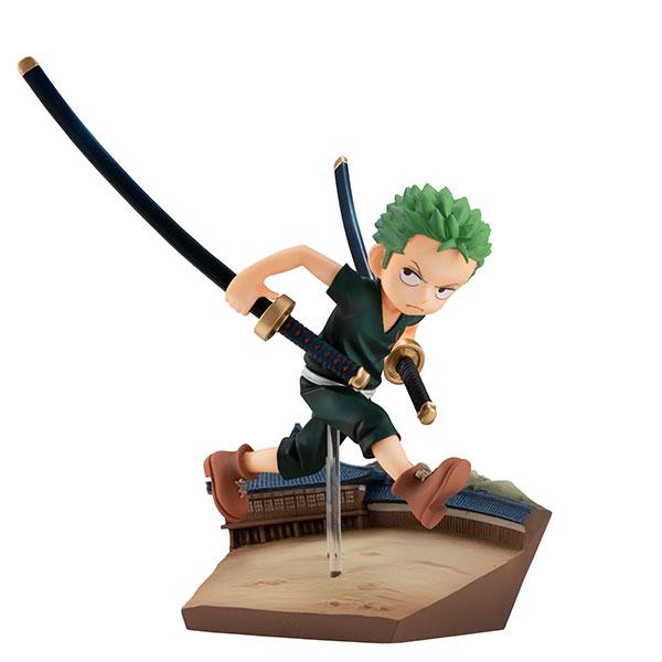 Megahouse G.E.M. Series One Piece Roronoa Zoro RUN! RUN! RUN! Figure