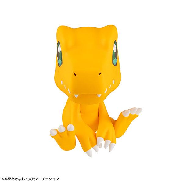Figura Megahouse Look Up Agumon di Digimon Adventure