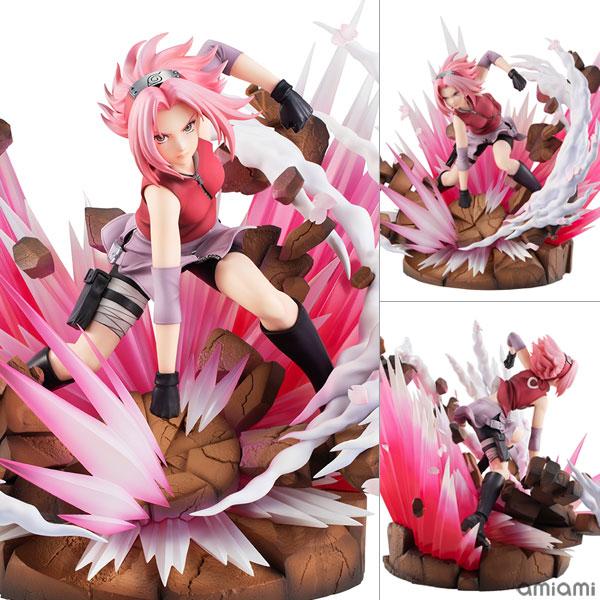 Megahouse NARUTO Gals DX NARUTO Shippuden Sakura Haruno Ver.3 Figure