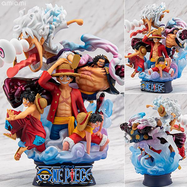 Megahouse Petitrama DX ONE PIECE LOGBOX RE BIRTH 02 Luffy Special Figure