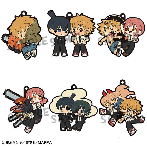 Megahouse Rubber Mascot Buddy Collection Chainsaw Man Box of 6