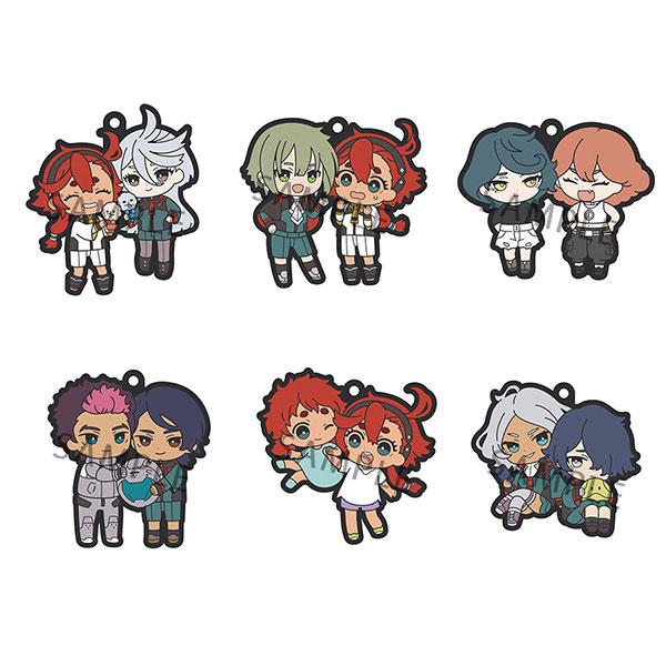 Megahouse Rubber Mascot Buddy Collection Mobile Suit Gundam The Witch From Mercury Vol.2 6-piece BOX