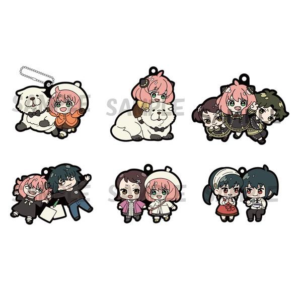 Megahouse Rubber Mascot Buddy Collection SPY×FAMILY vol.2 6 pieces BOX