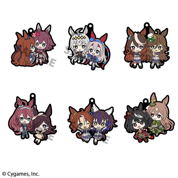 Megahouse Rubber Mascot Buddy Collection Uma Musume Pretty Derby 6 pieces BOX