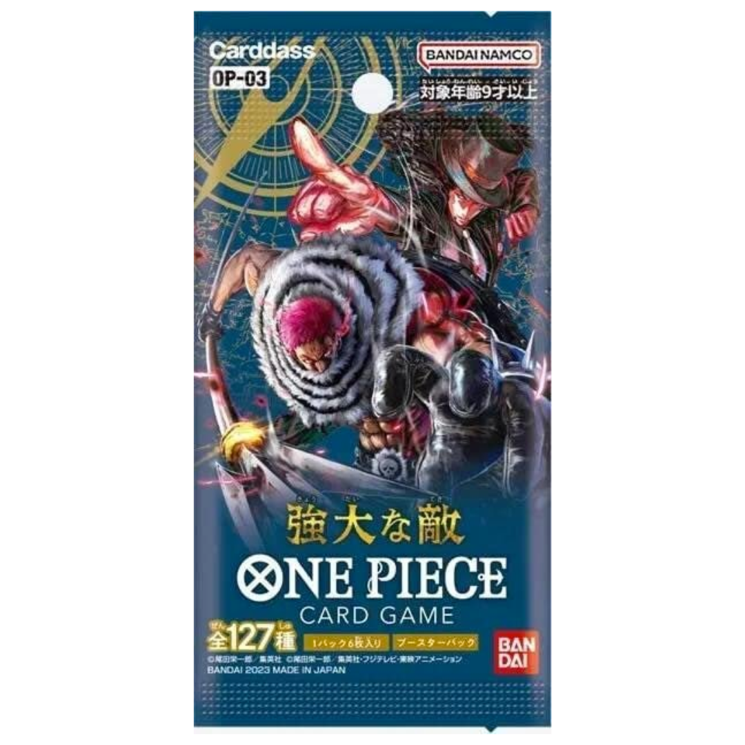 BANDAI ONE PIECE Jeu de cartes Mighty Enemies OP-03 Booster BOX Japon