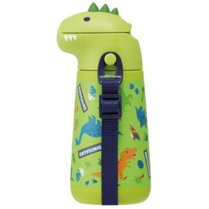 skater-dinosaur-die-cut-straw-stainless-steel-bottle-370ml-ssh4d-1