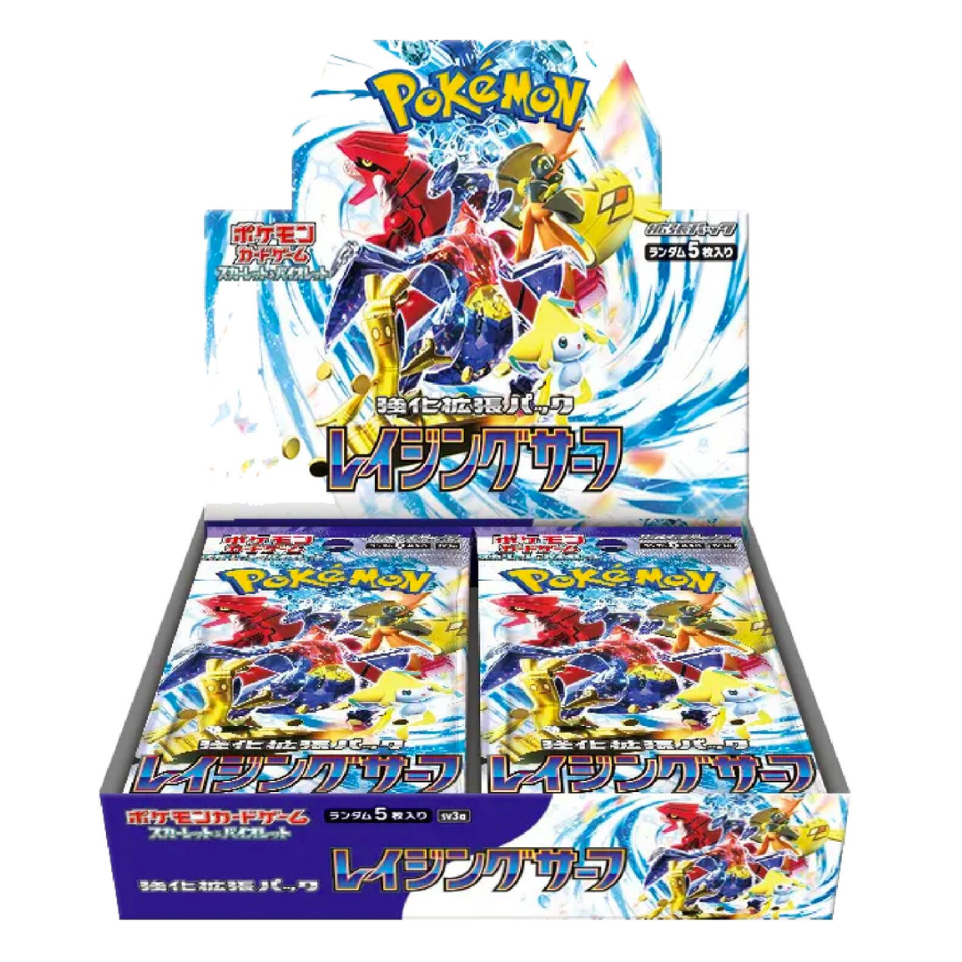 Jeu de cartes Pokémon Scarlet &amp; Violet Booster Pack Raging Surf BOX SV3a Japon