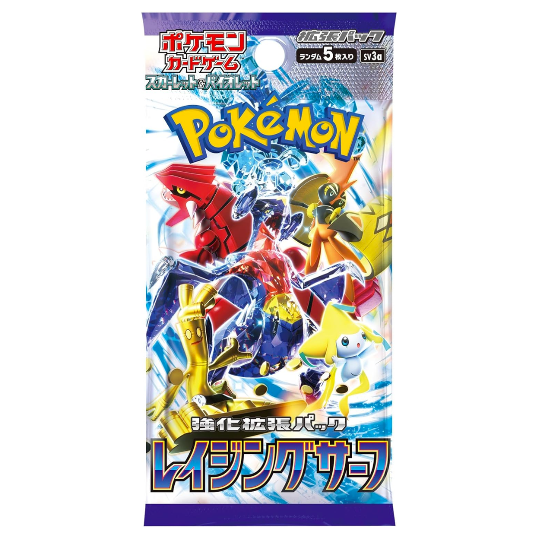 Jeu de cartes Pokémon Scarlet &amp; Violet Booster Pack Raging Surf BOX SV3a Japon