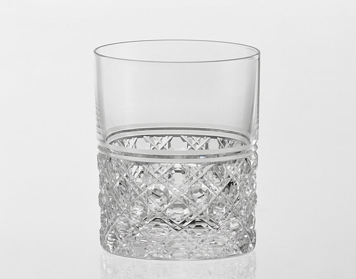 Kagami Crystal Edo Kiriko Glass Clear T444-1