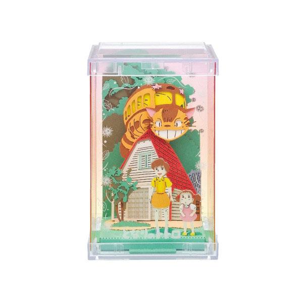 Paper Theater Cube My Neighbor Totoro PTC-T03X Thank you Cat Bus Ensky