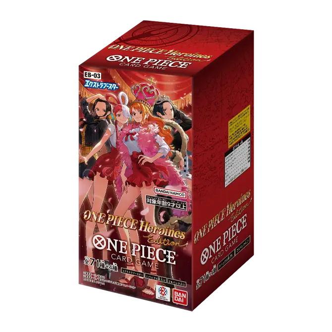Bandai One Piece Card Game Extra Booster Heroines Edition EB-03 Box Japan