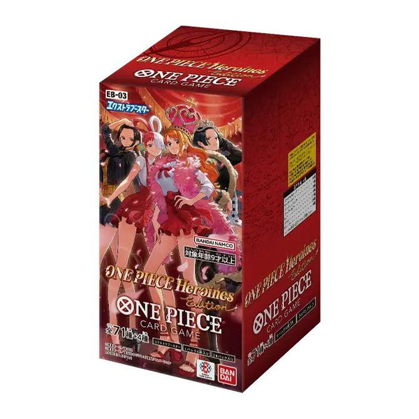 Bandai One Piece Card Game Extra Booster Heroines Edition EB-03 Box Ja