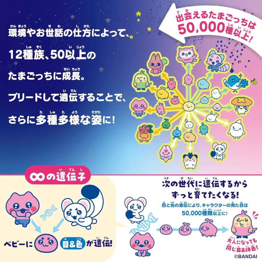 Tamagotchi Paradise White Glacier Bandai