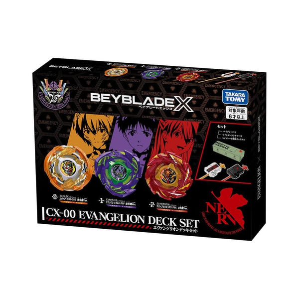 Conjunto de Decks BEYBLADE X CX-00 Evangelion | Unidade-01