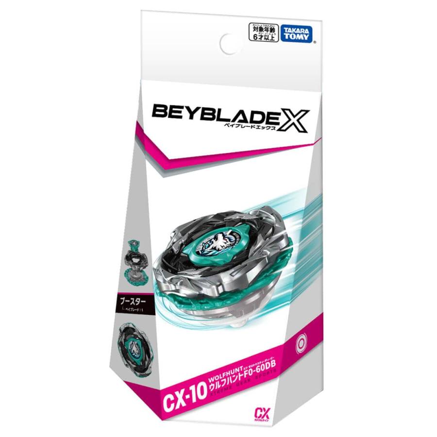 BEYBLADE X CX-10 Booster Wolf Hunt F0-60DB Takara Tomy