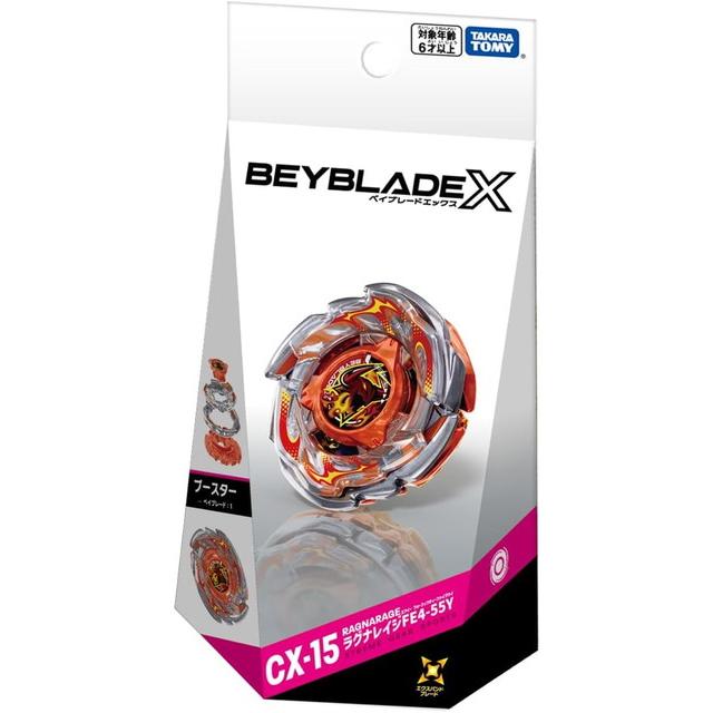 BEYBLADE X CX-15 Booster RagnaRage FE4-55Y Takara Tomy