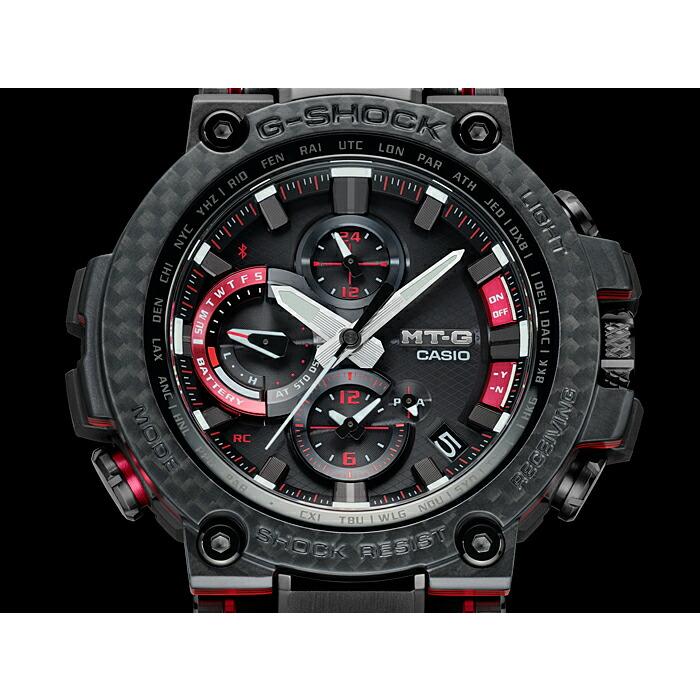 שעון גברים CASIO G-SHOCK Carbon Metal Band MTG-B1000XBD-1AJF