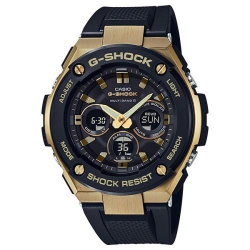 CASIO G-SHOCK G פלדה בגודל בינוני רדיו Solar GST-W300G-1A9JF