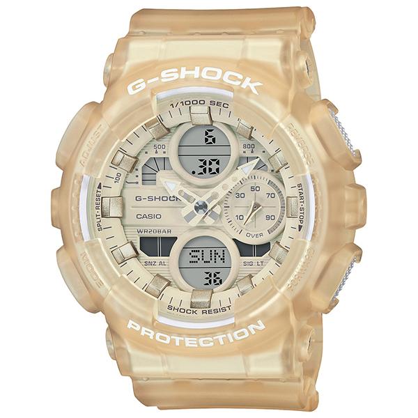 CASIO G-SHOCK רצועת שרף שלד בגודל בינוני GMA-S140NC-7AJF שעון גברים