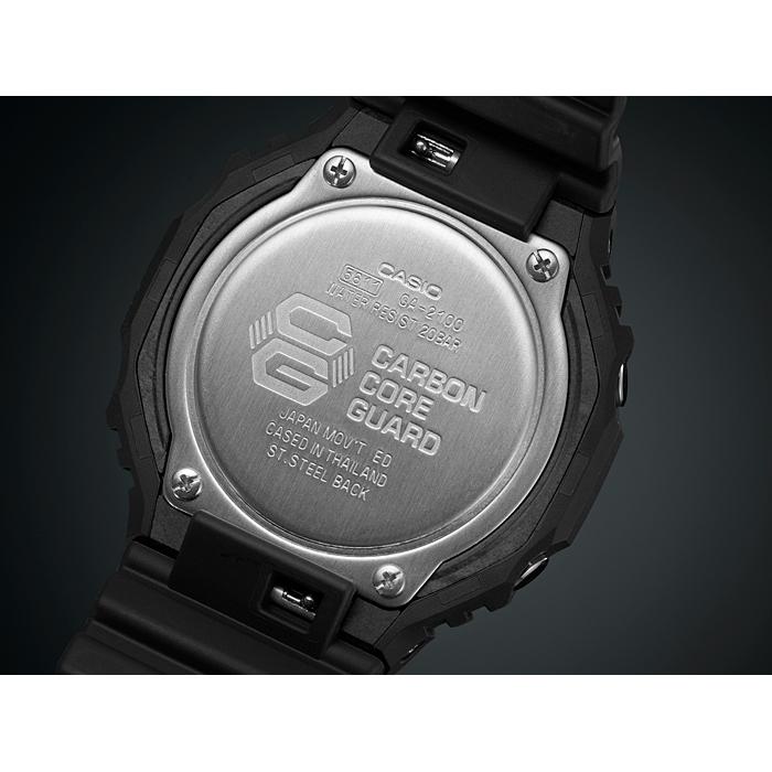 CASIO G-SHOCK מבנה חסין זעזועים GA-2100-1A1JF שעון גברים