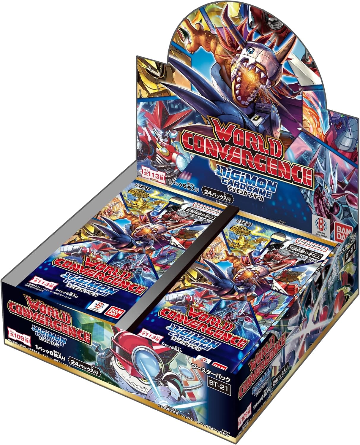 Digimon Card Game Booster Pack WORLD CONVERGENCE [BT-21] BOX