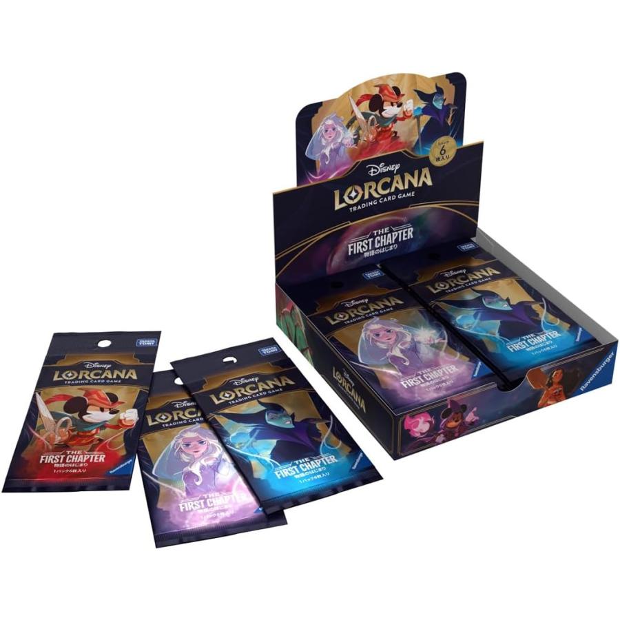 Disney Lorcana The First Chapter Japanese Edition TCG Booster Pack Box