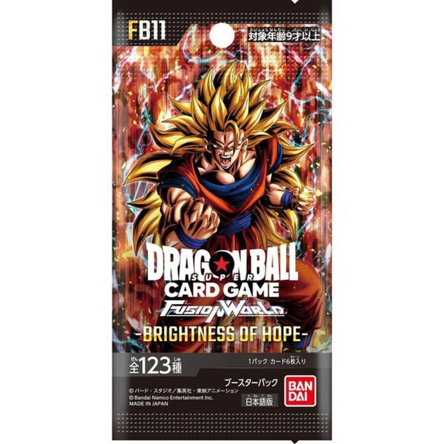 Dragon Ball Super Card Game Fusion World Booster Pack BRIGHTNESS OF HOPE [FB11] BOX