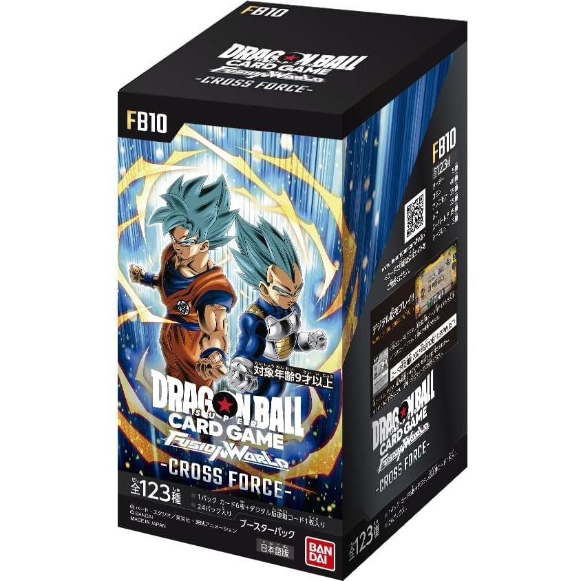 Dragon Ball Super Card Game Fusion World CROSS FORCE [FB10] Booster Box