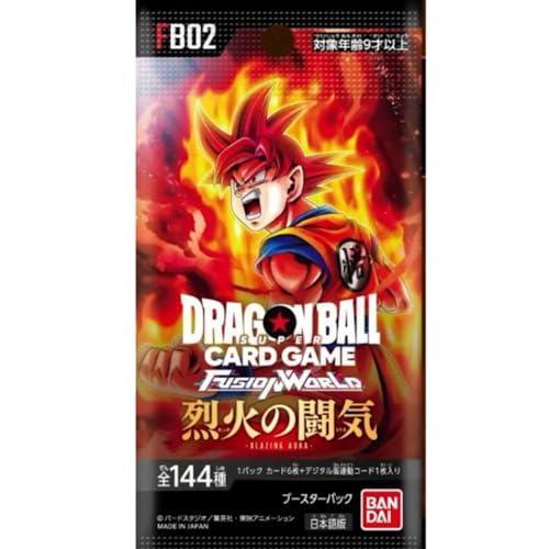 Dragon Ball Super Fusion World 02 Blazing Aura Booster Pack FB02 TCG J Dragon Ball Super Fusion World 02 Blazing Aura Booster Pack FB02 TCG J