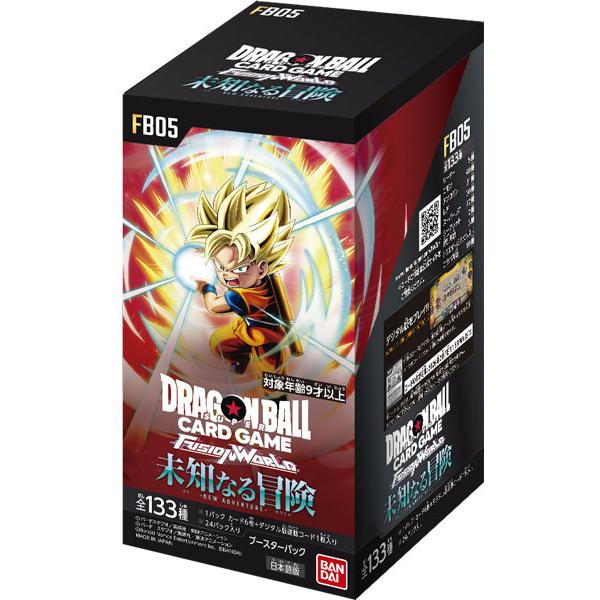 Dragon Ball Super Fusion World New Adventure Booster Pack FB05 TCG יפן