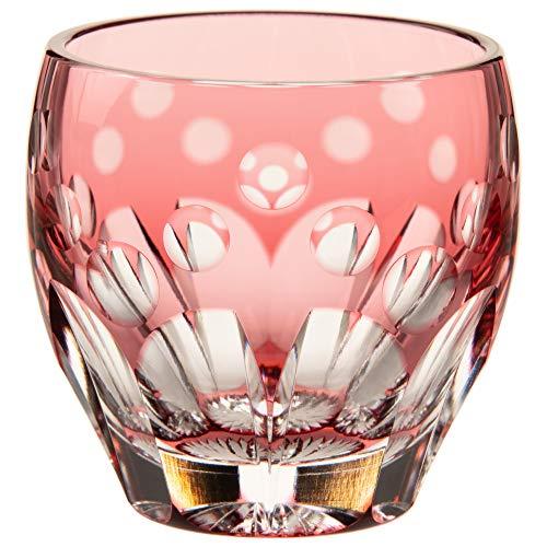 Kagami Crystal Edo Kiriko Glass Red T535-2683CAU