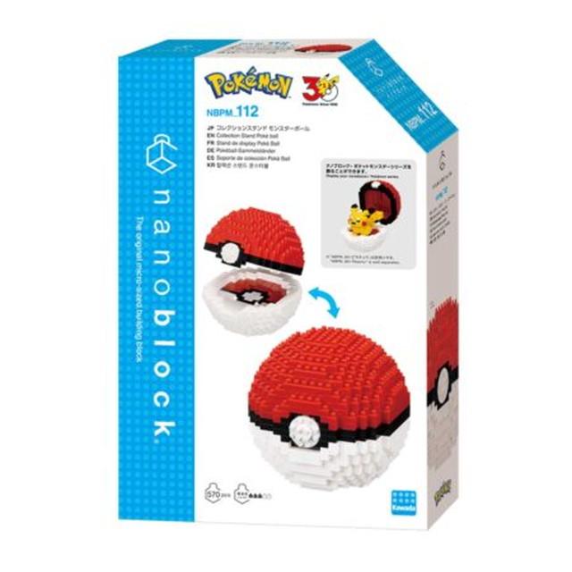 Kawada nanoblock Pokémon Collection Stand Monster Ball NBPM_112