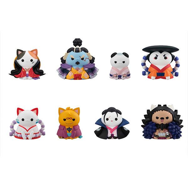 MEGA CAT PROJECT One Piece Nayn Piece Nyaan! Luffy and Wano Country Edition 1 Box (8pcs)