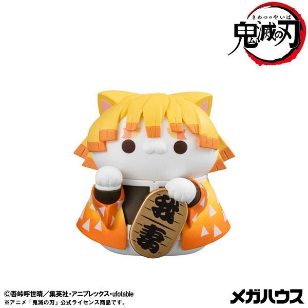 MegaHouse Mega Cat Project Demon Slayer: Kimetsu no Yaiba – Maneki-Neko Lucky Cat Vol.1 | Complete Box Set of 8 Figures