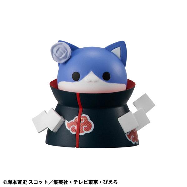 MegaHouse Mega Cat Project Naruto Shippuden Nyanruto! Akatsuki vs. Hidden Leaf – Complete Box Set of 8