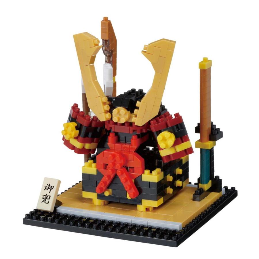 Nanoblock Decorative Samurai Helmet NBH_240 Kawada