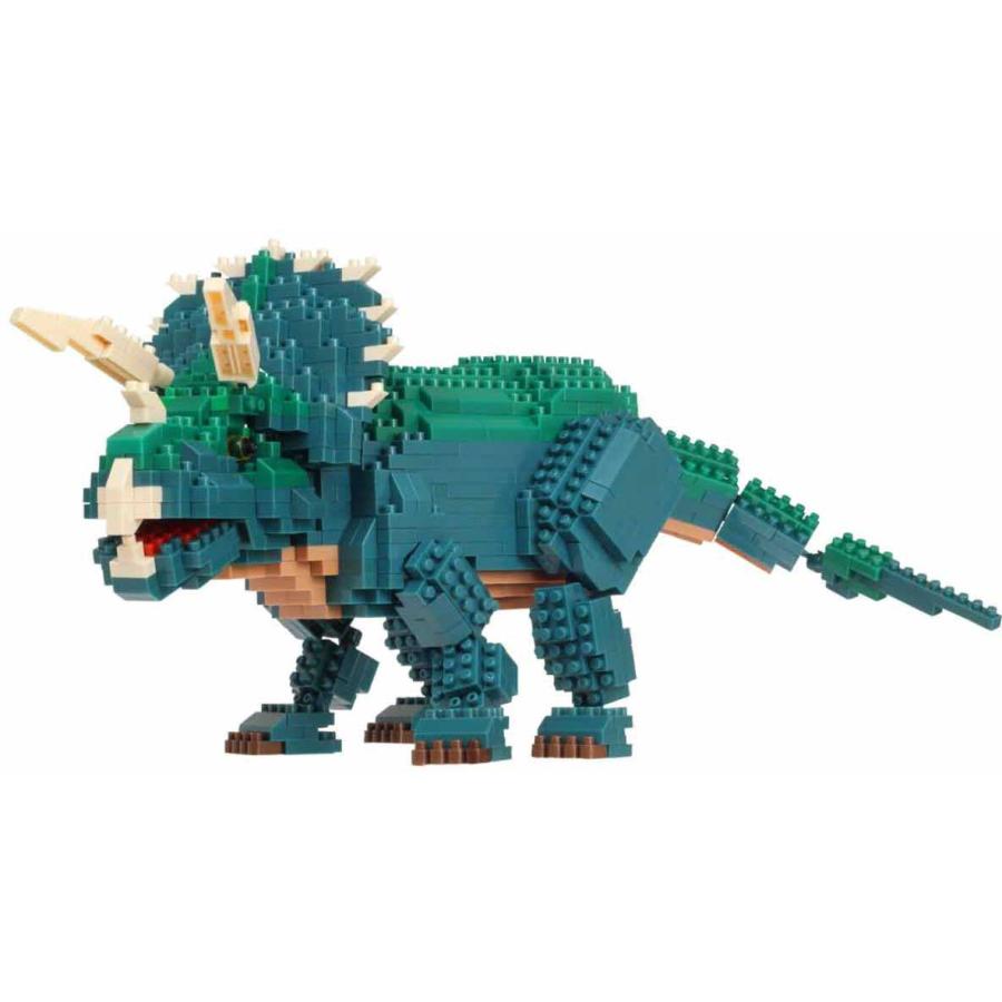 مجموعة ديناصور نانوبلوك DX Triceratops NBM-033 Kawada