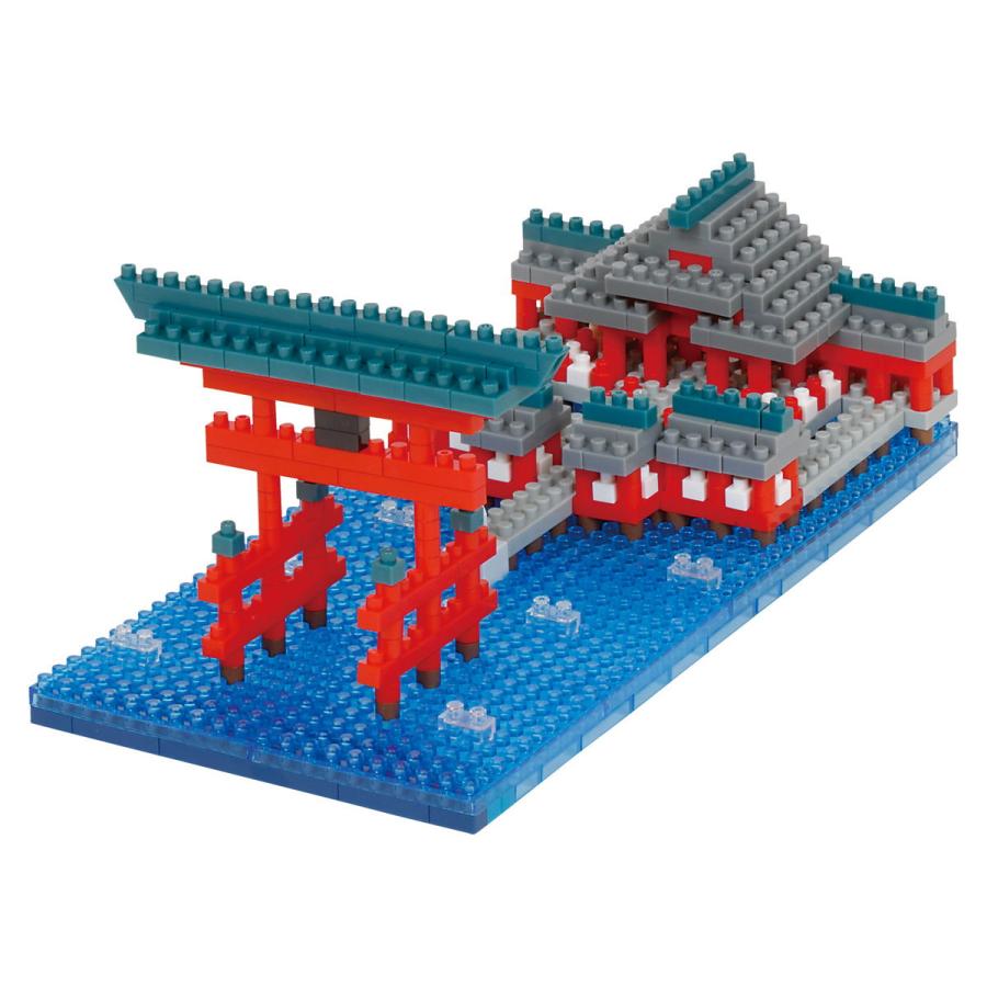 Nanoblock Itsukushima Shrine NBH_222 Kawada