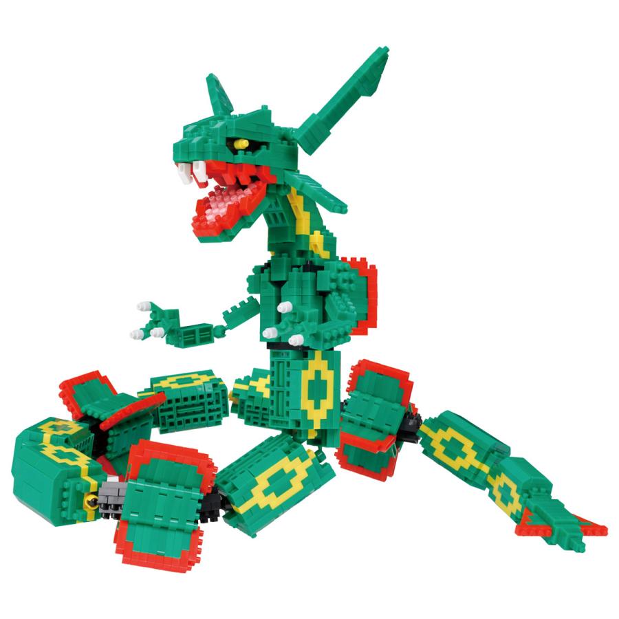 Nanoblock Pokemon Rayquaza Extreme DX NBPM_074 Kawada