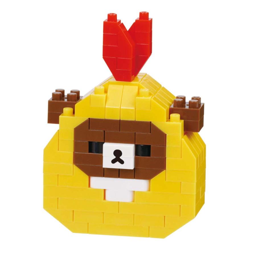 Nanoblock Rilakkuma Chairoikoguma מטוגן שרימפס NBCC_175 Kawada