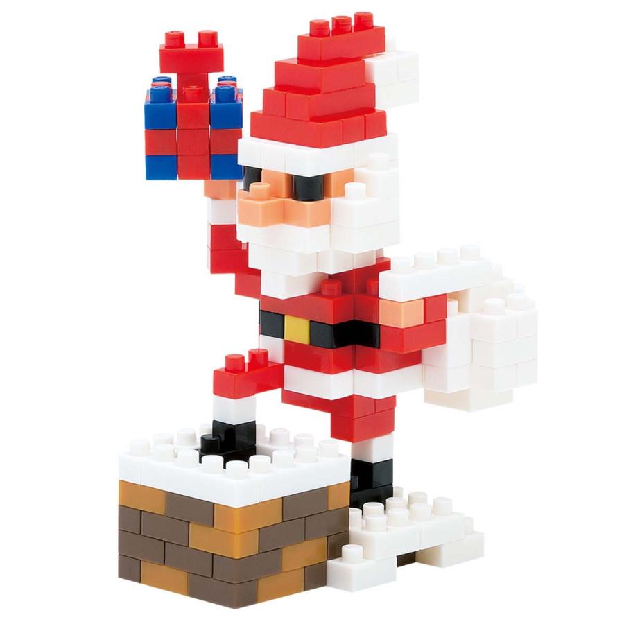 Nanoblock Santa Claus on the Chimney NBC_127 Kawada