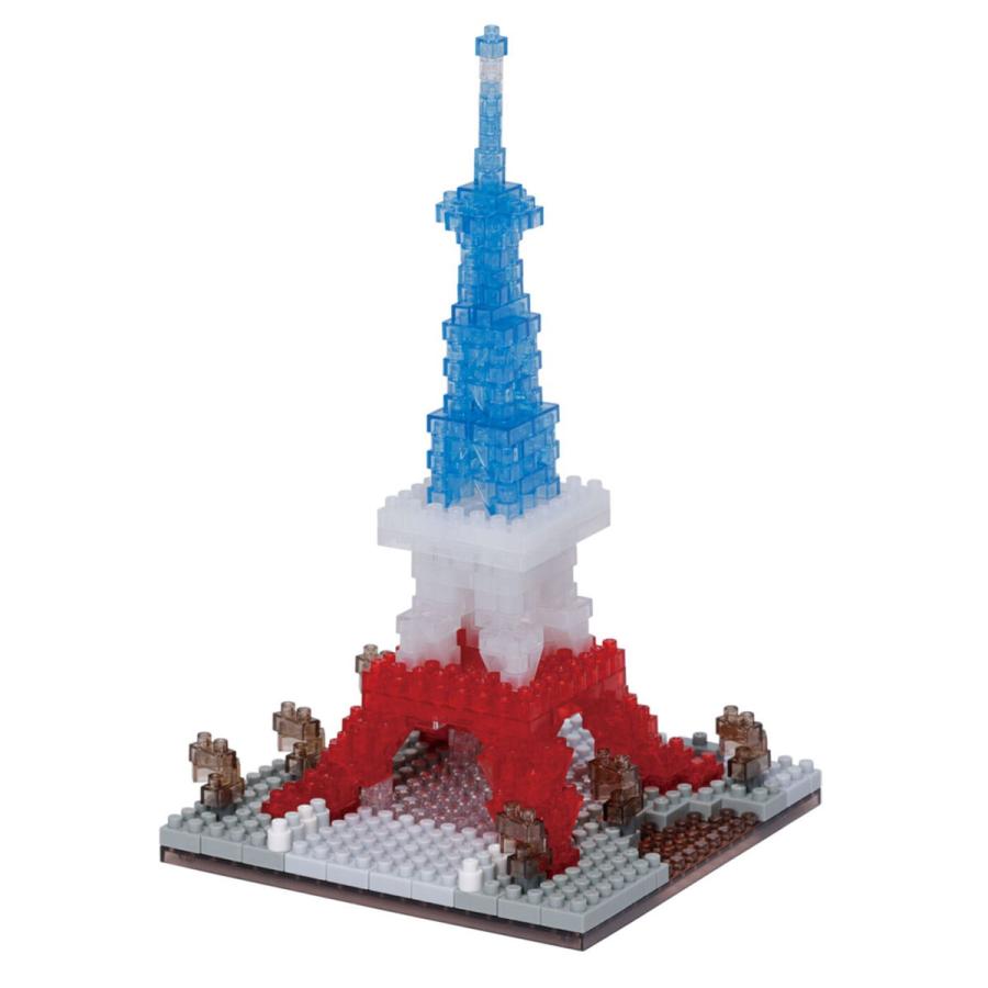 Nanoblock ضفة نهر السين في باريس الالوان الثلاثة الاصدار. NBH_243 كاوادا