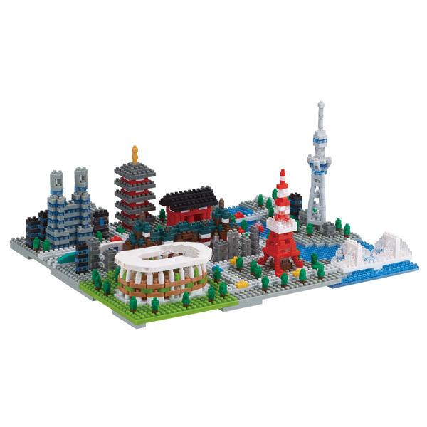 Nanoblock Tokyo 1280pcs NB-040 Kawada