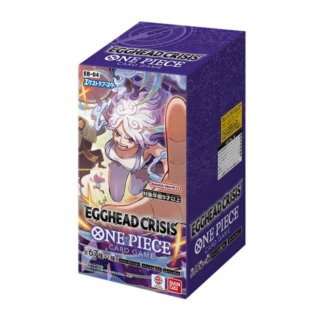 ONE PIECE Card Game Extra Booster EGGHEAD CRISIS EB-04 Bandai TCG Japan