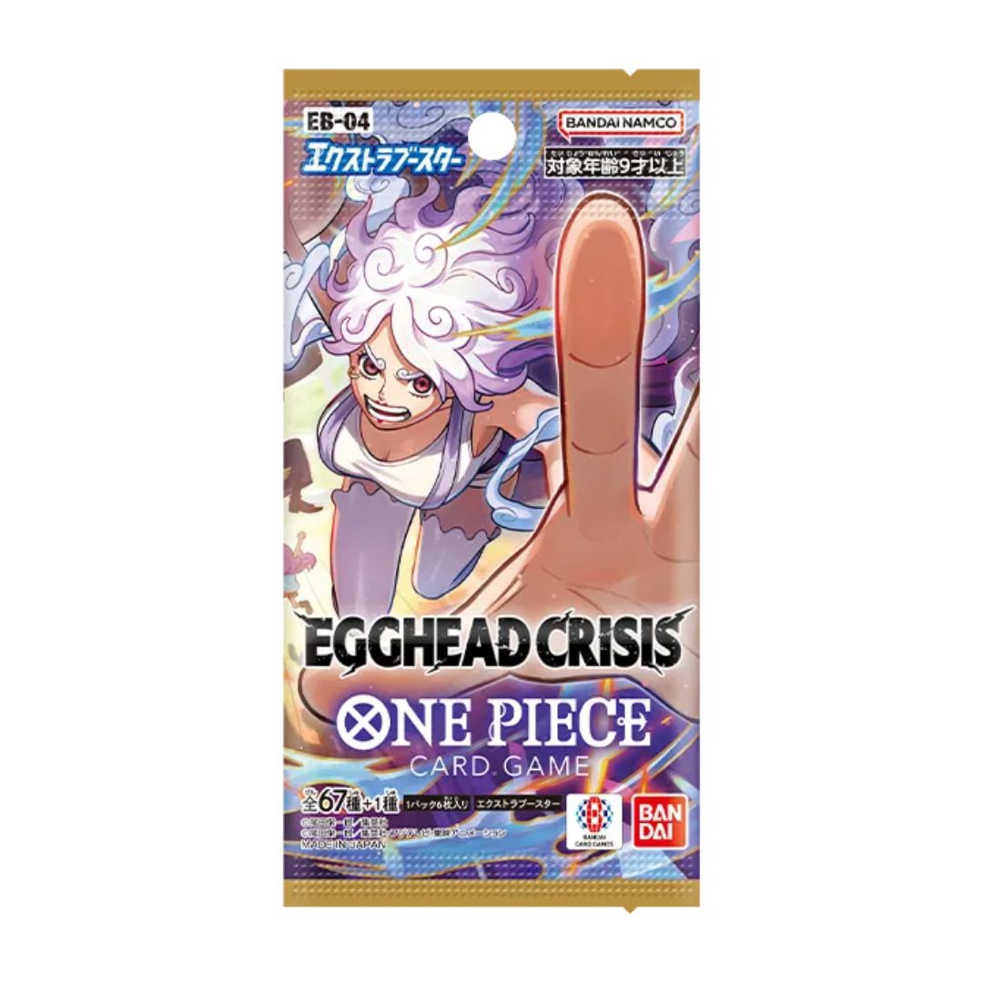 ONE PIECE Card Game Extra Booster EGGHEAD CRISIS EB-04 Bandai TCG Japan